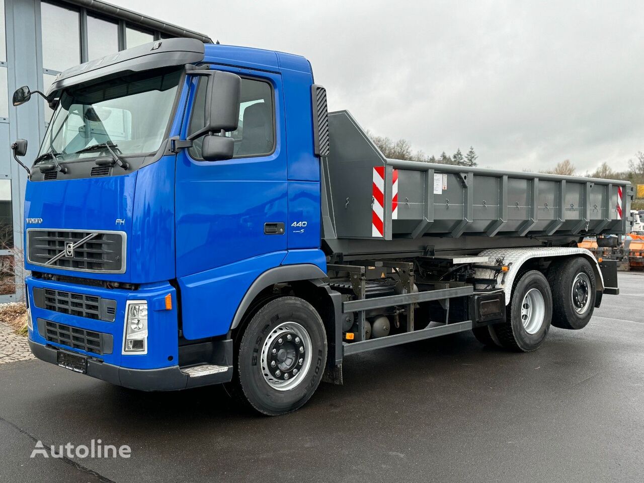 камион рол кипер Volvo FH 440 Euro 5 6x2 Abroller VDL