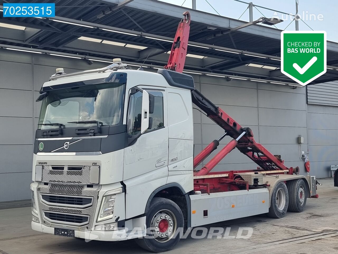 крюковой мультилифт Volvo FH 460 6X2 VEB+ ADR Lift+Lenkachse