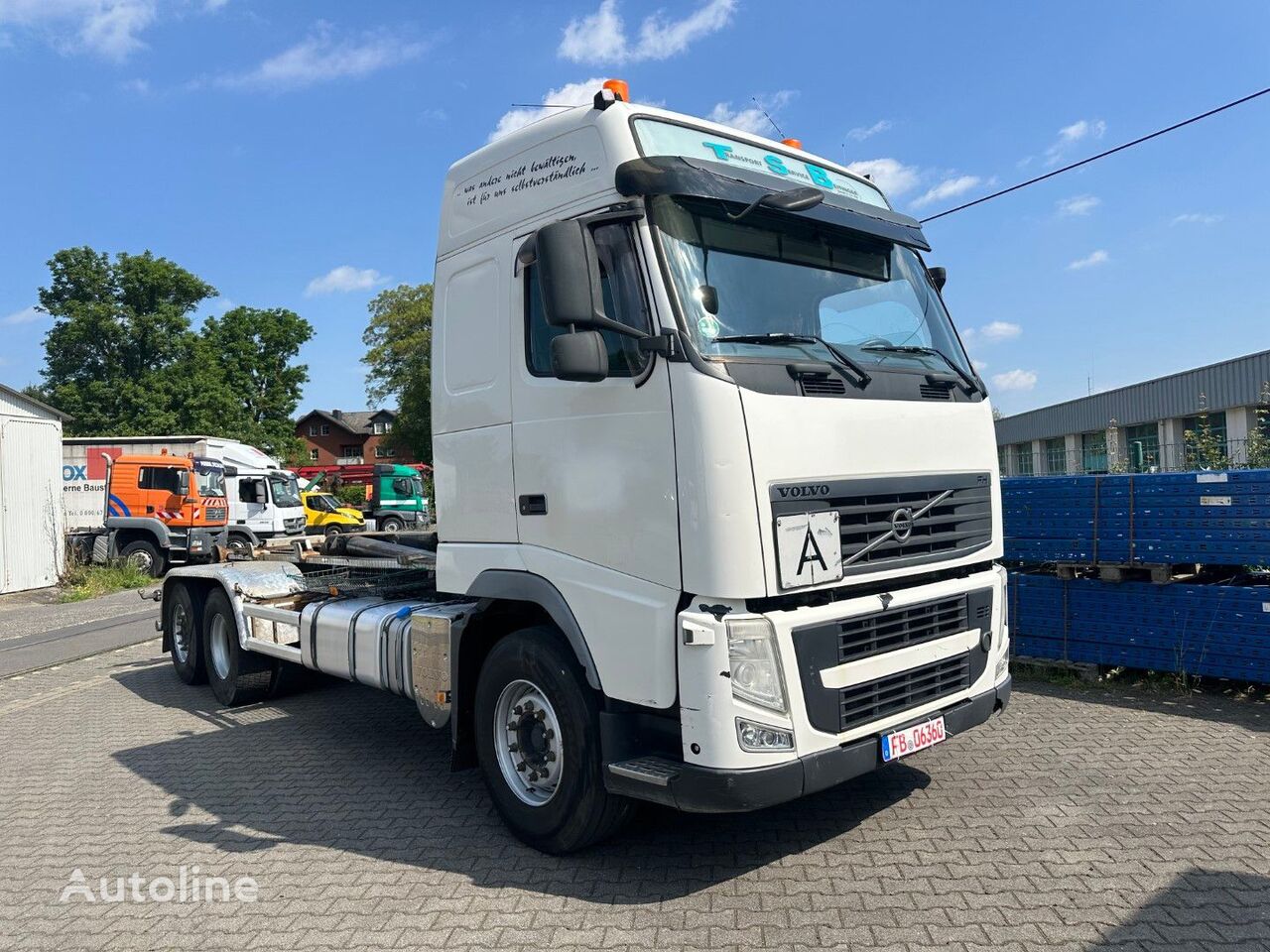 شاحنة ذات الخطاف Volvo FH 460 / Gergen GRK 21-70 / Lift Lenk