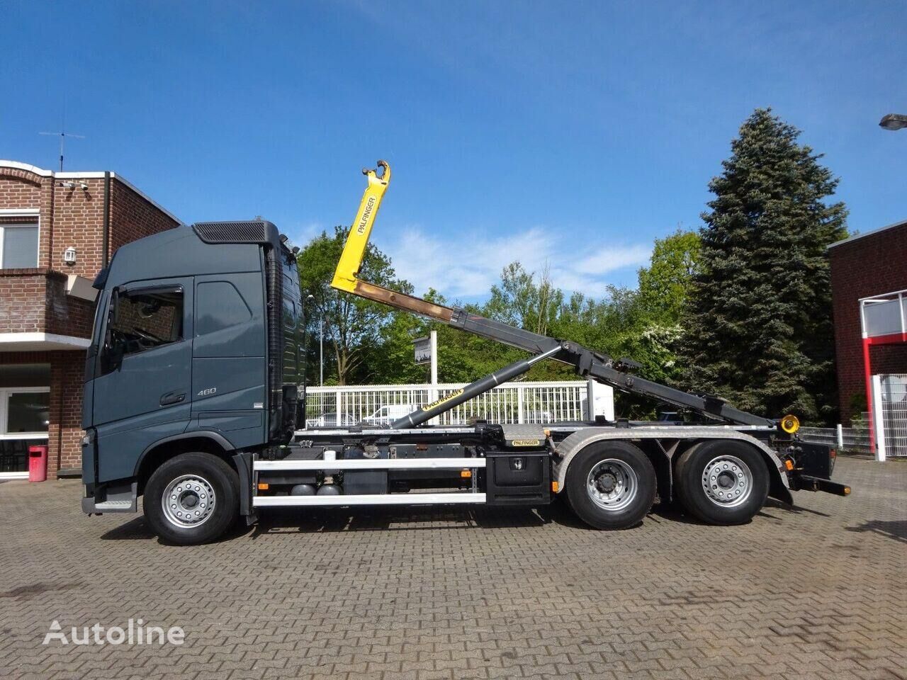 konkslift veoauto Volvo FH 460 Hook lift truck 6x2