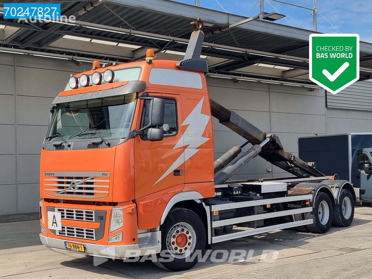 крюковой мультилифт Volvo FH 500 6X2 VEB+ 25T Navi LED Liftachse Euro 5