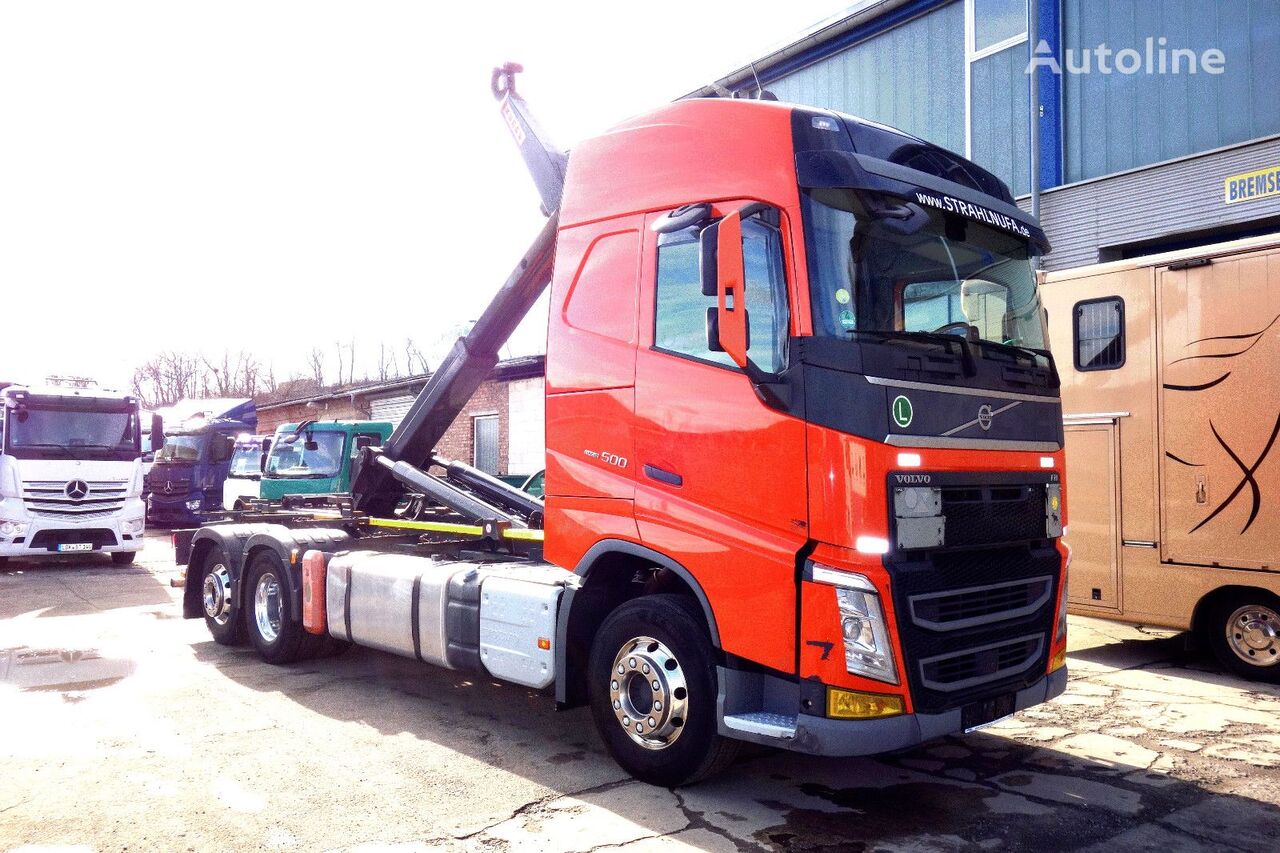 Volvo FH 500 6x2 hook lift truck