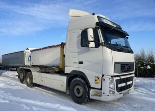 ciężarówka hakowiec Volvo FH 500 e5 PALFINGER 20T skrętna oś Retarder xenon