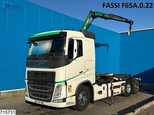 Volvo FH 540 6x2, EURO 6, Fassi, Dalby, Hydraulic haakarm vrachtwagen