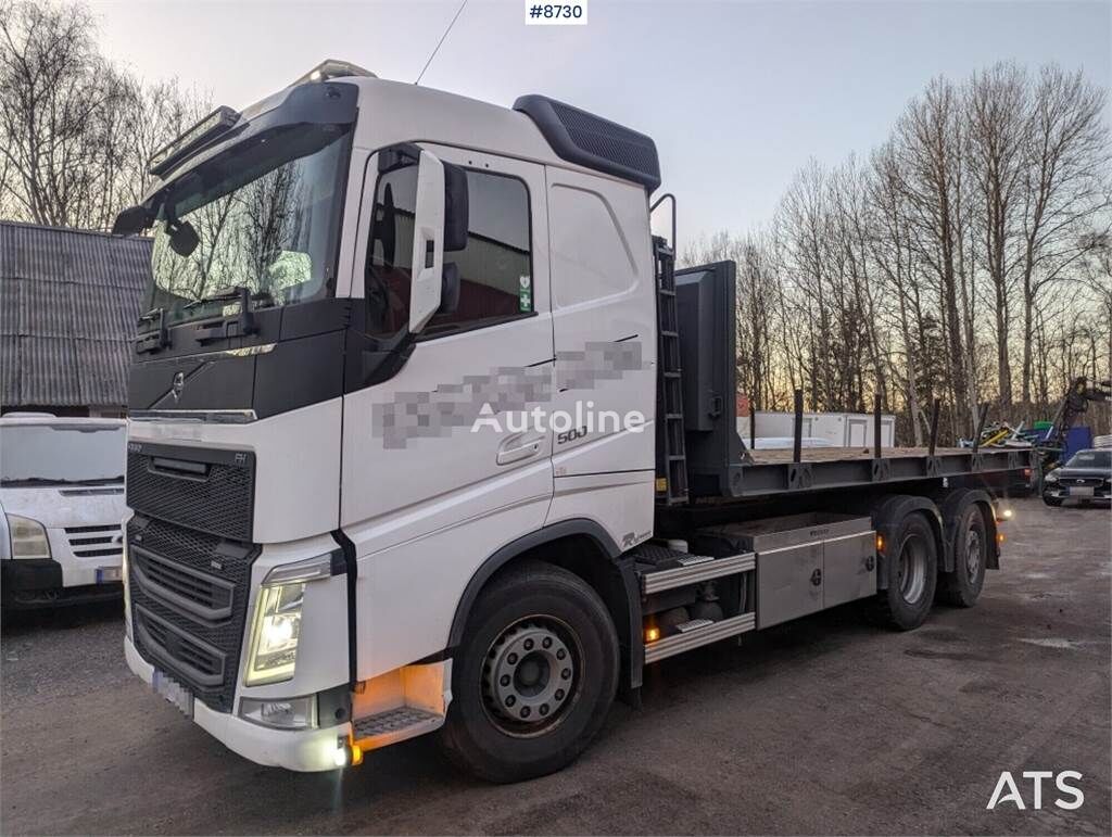 Volvo FH500 hook lift truck