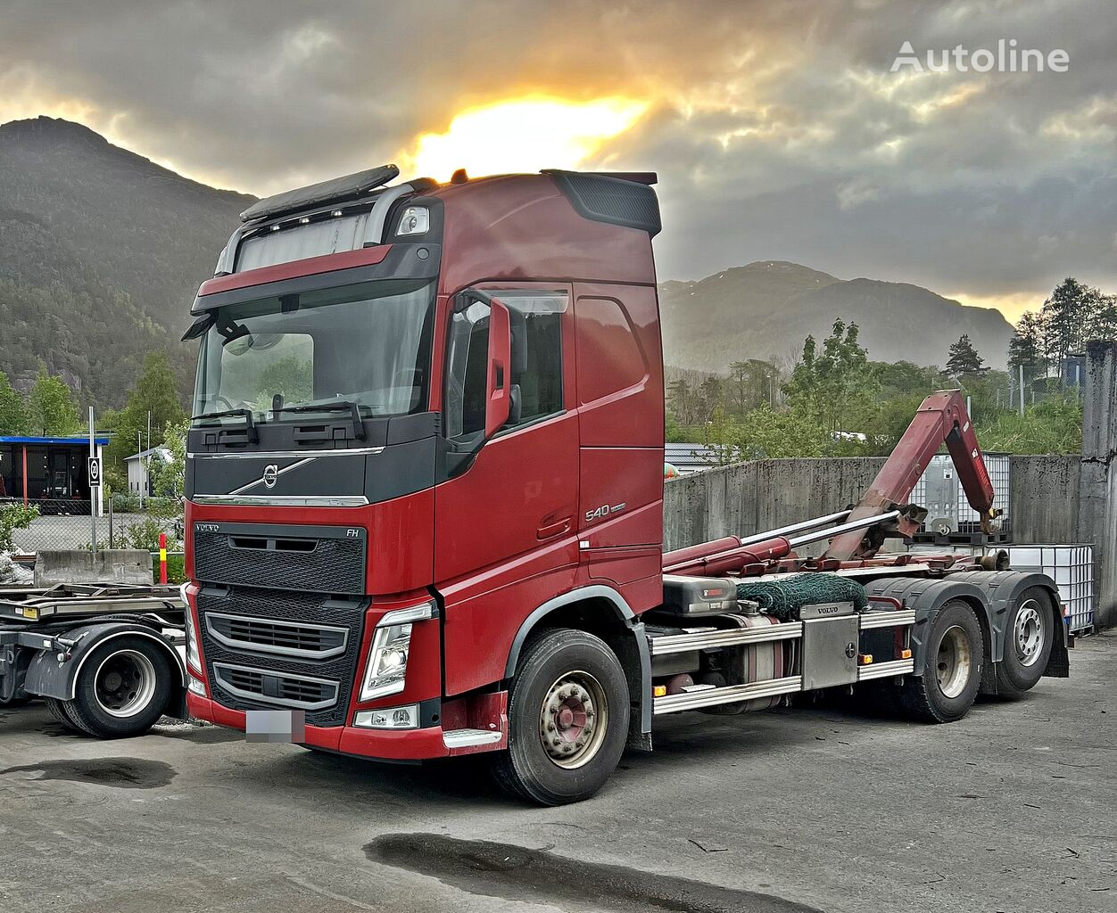 Volvo FH540 *6x2 *MULTILIFT 21ton *RETARDER *TOP *VIDEO hook lift truck - Autoline