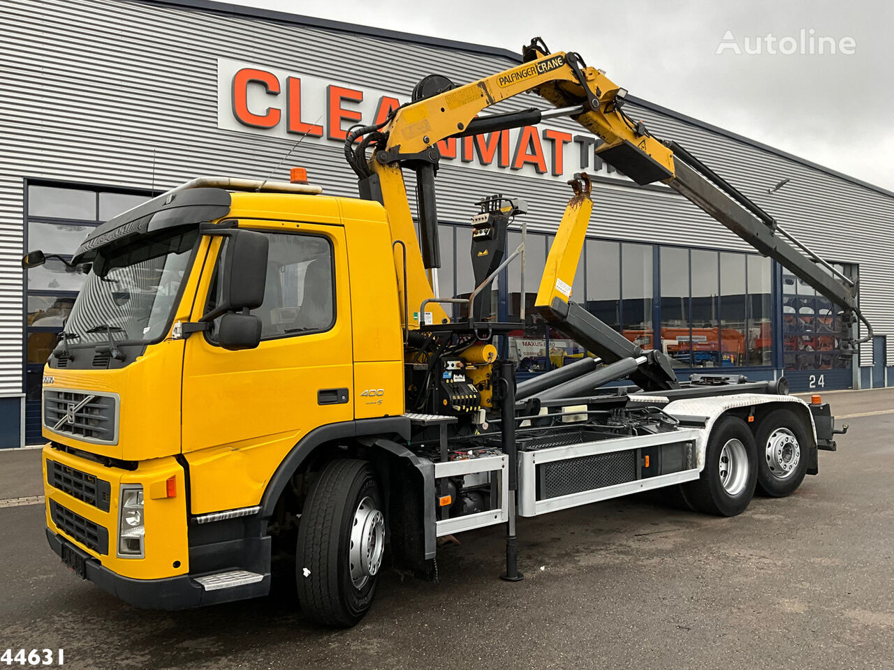 Volvo FM 400 Euro 5 Palfinger 15 Tonmeter laadkraan hook lift truck