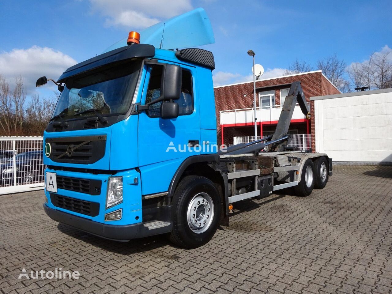 Volvo FM 410  camión con gancho