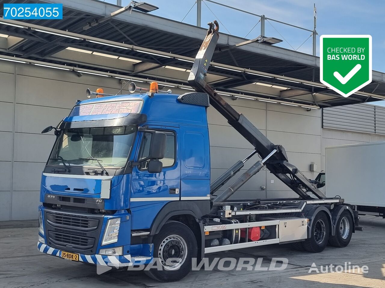 Volvo FM 420 6X2 NL-Truck Liftachse 21T VDL Hook Euro 6 kamion rol kiper