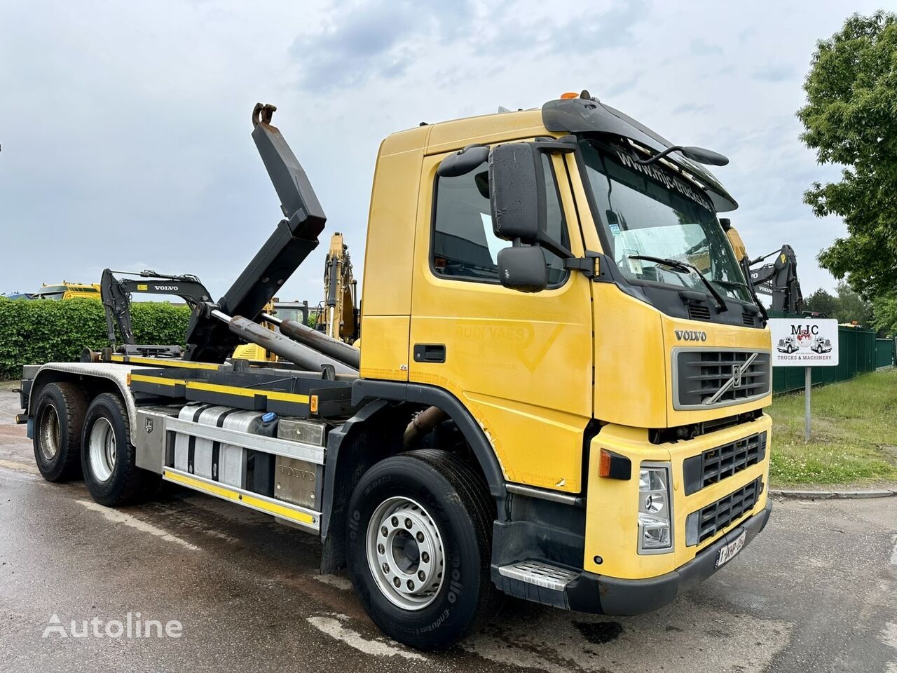 Volvo FM 420 6x4 VDL 20T-5m50 HOOKLIFT - I SHIFT - EURO 5 - STEEL SUSP camión con gancho