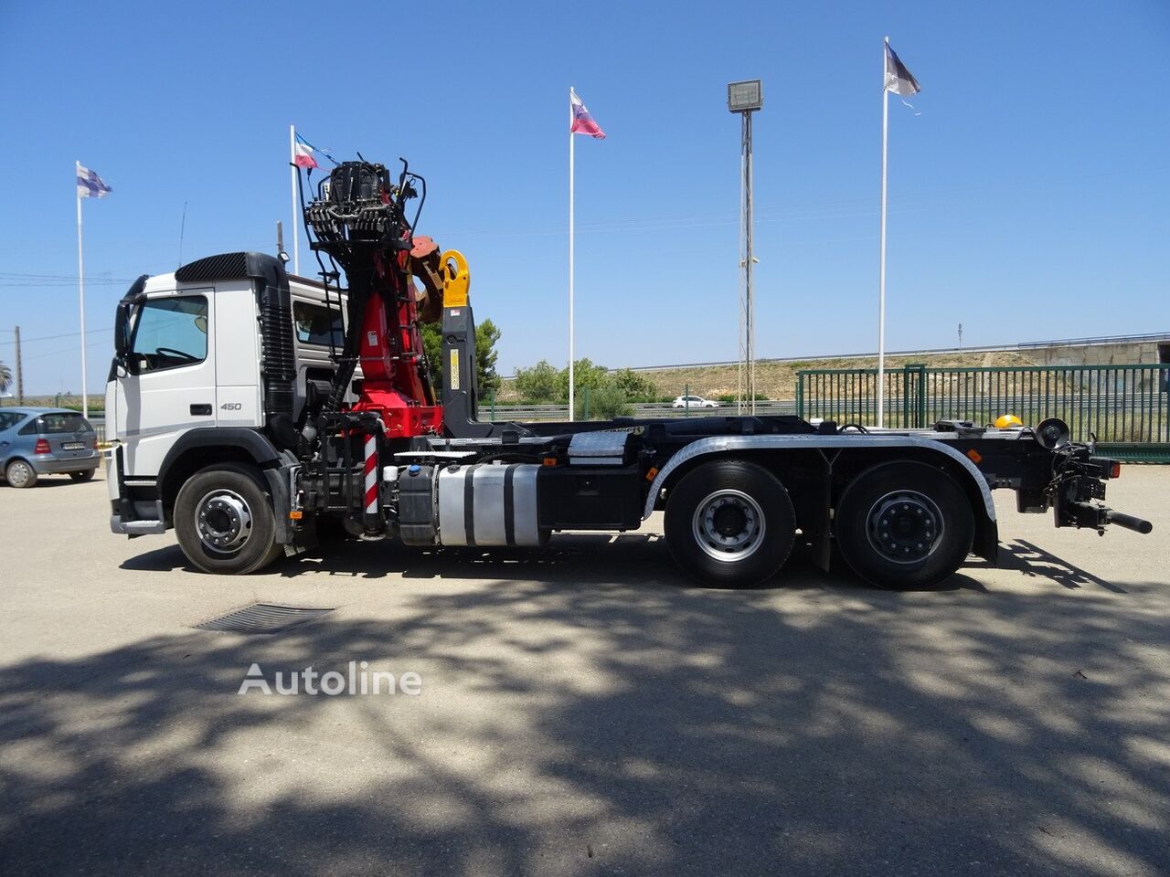 Крюковой мультилифт Volvo FM 450 - Autoline