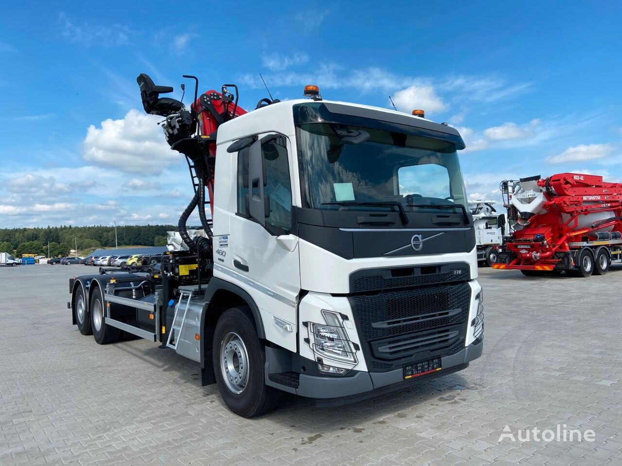 новый крюковой мультилифт Volvo FM 460