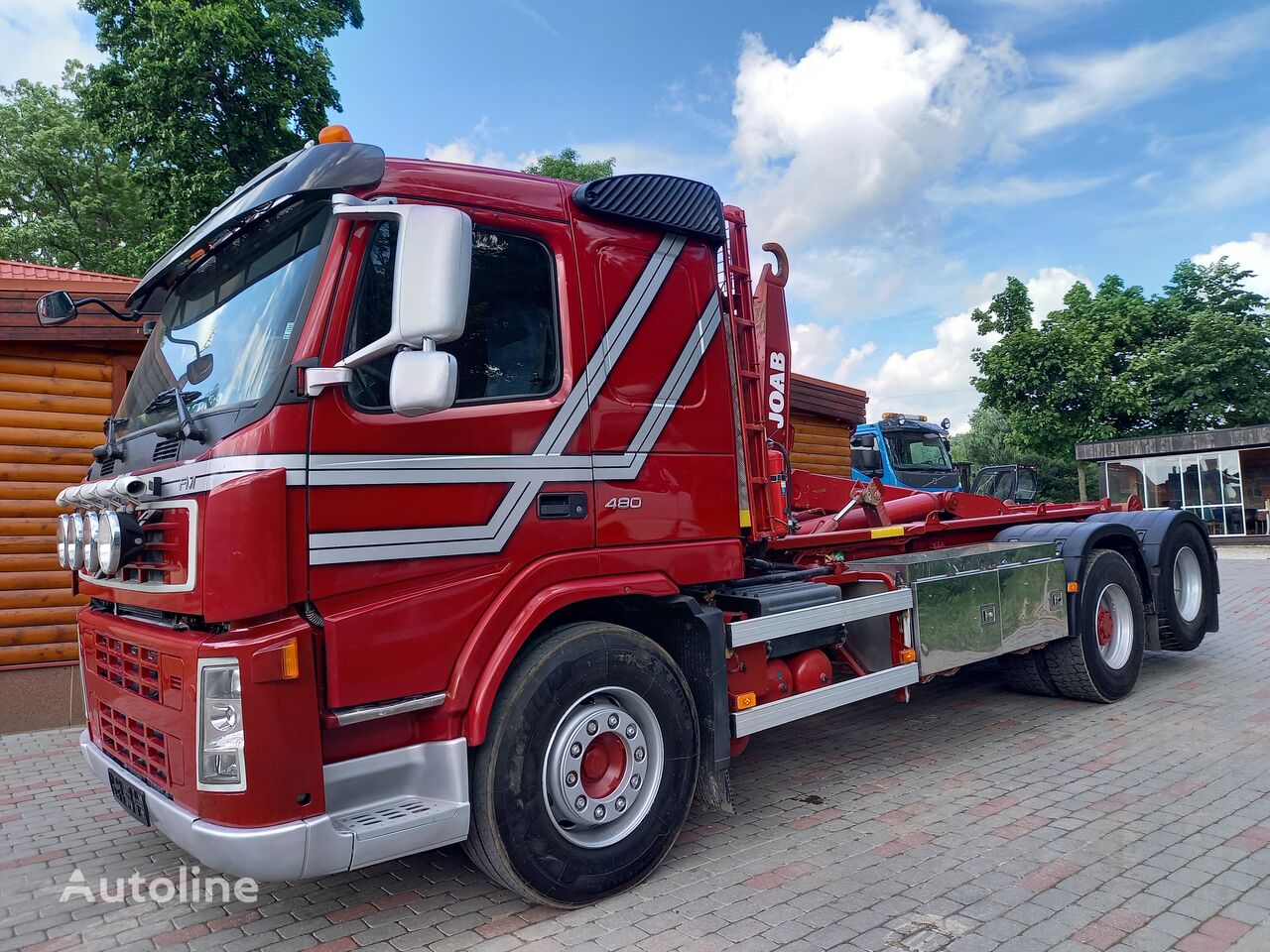 konkslift veoauto Volvo FM 480