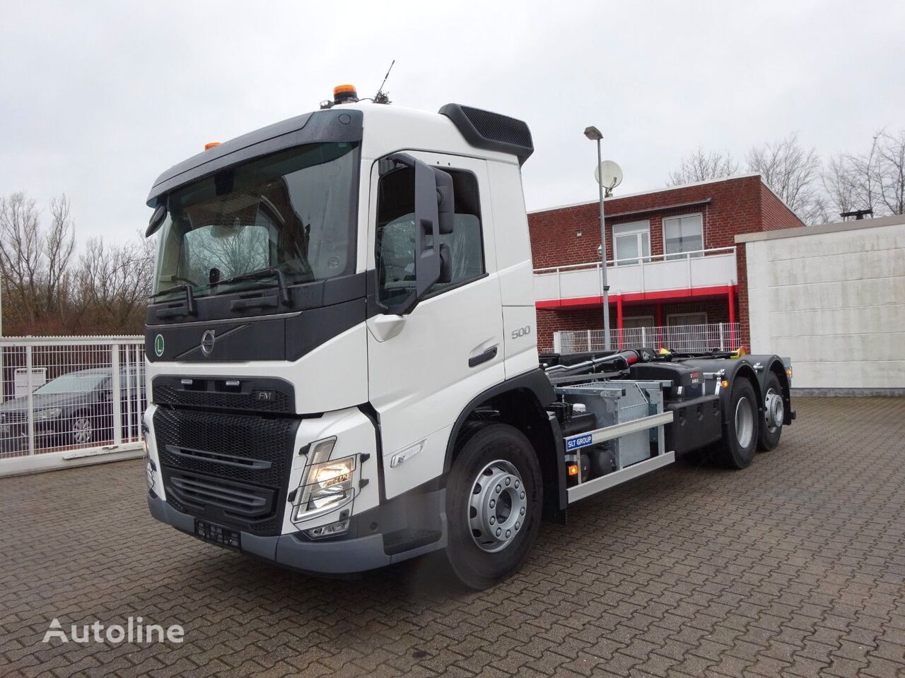 new Volvo FM 500 hook lift truck