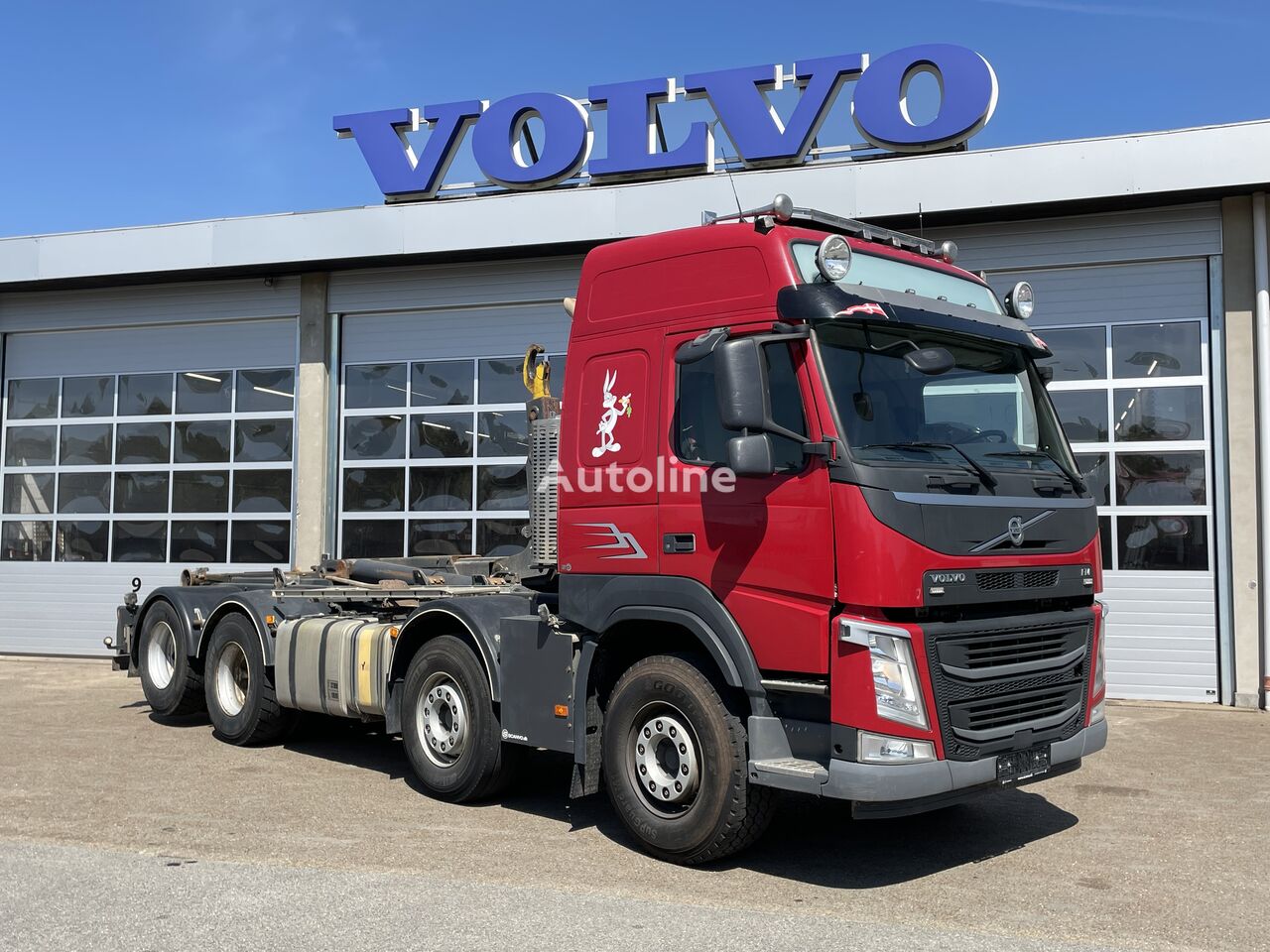 Volvo FM500 hook lift truck