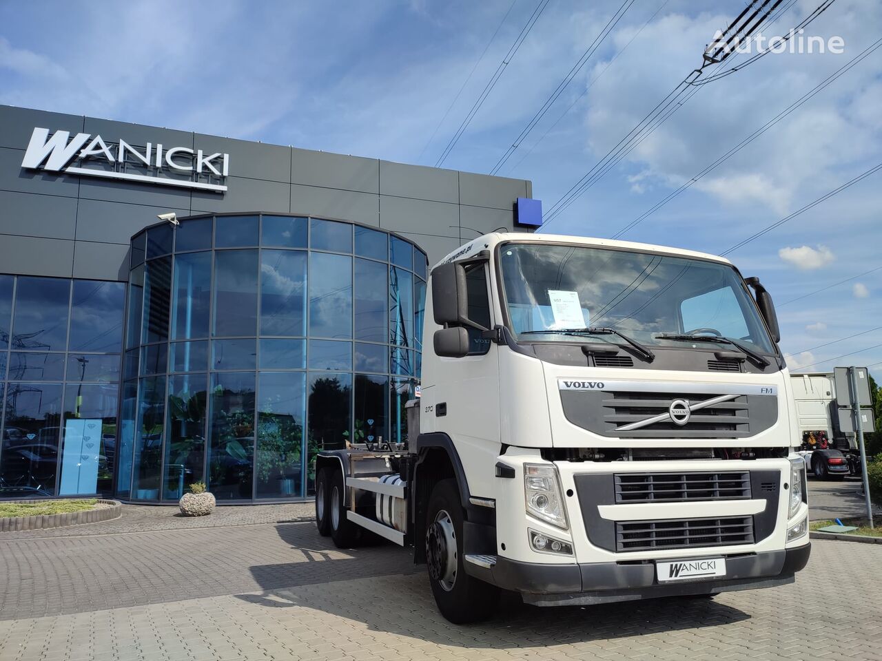 xe chở rác thùng rời Volvo FMX 370