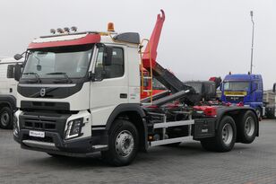 камион рол кипер Volvo FMX 450 / 6X2 / HAKOWIEC / DALBY XHM 3C20M / OŚ PODNOSZONA /EURO