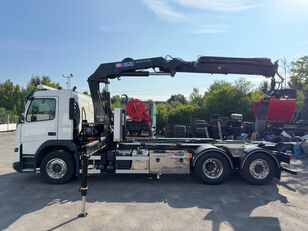 Volvo FMX 450 6x2*4, Hooklift + 26t/m Crane, YM: 2018 hook lift truck
