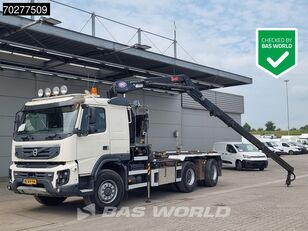 Volvo FMX 460 6X4 X-Track 6x6 HMF1643 kran Crane Big-Axle Lenkachse Eu camión con gancho