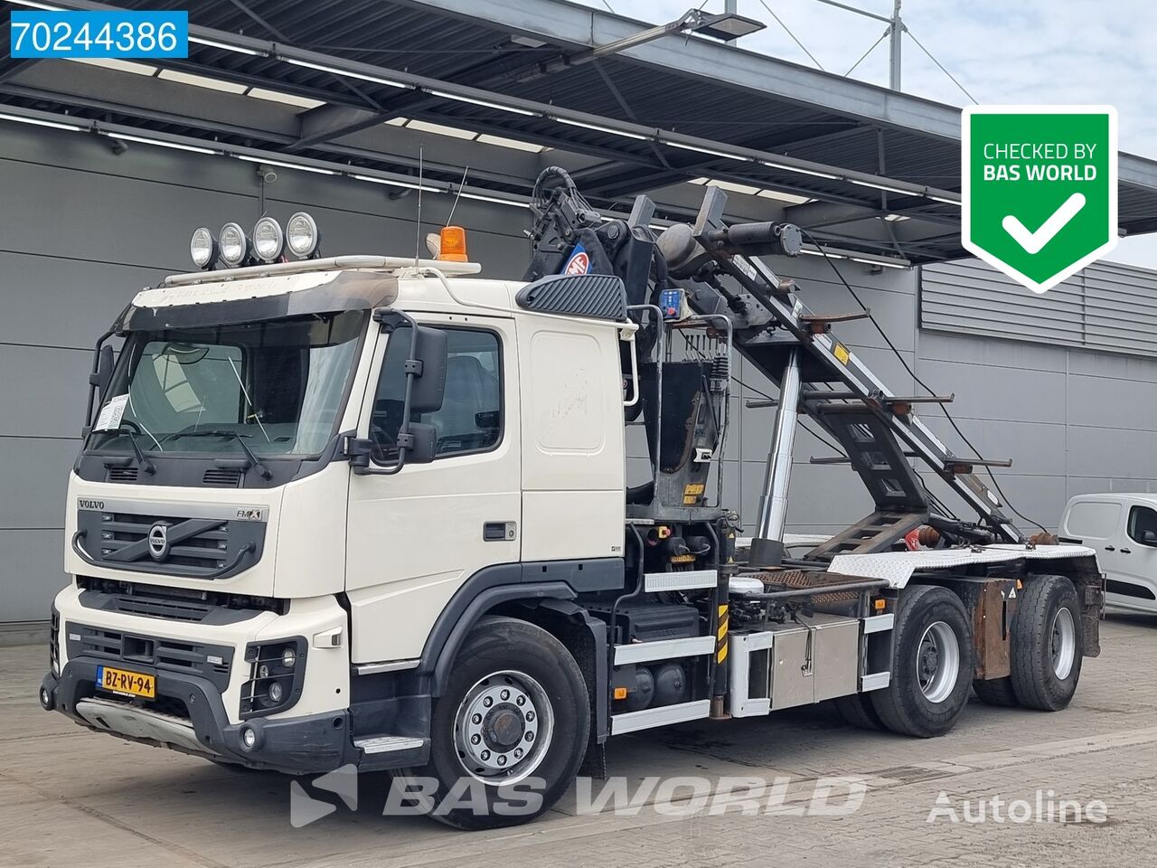 Volvo FMX 460 6X6 NL-Truck VEB+ Hydrodrive Big-Axle Lenkachse HMF camión con gancho