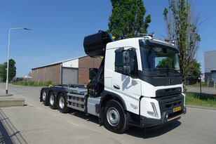 Volvo FMX 460 8X4 TRIDEM / HAAKSYSTEEM / PALFINGER Q200 Z KRAAN / 20 T hook lift truck