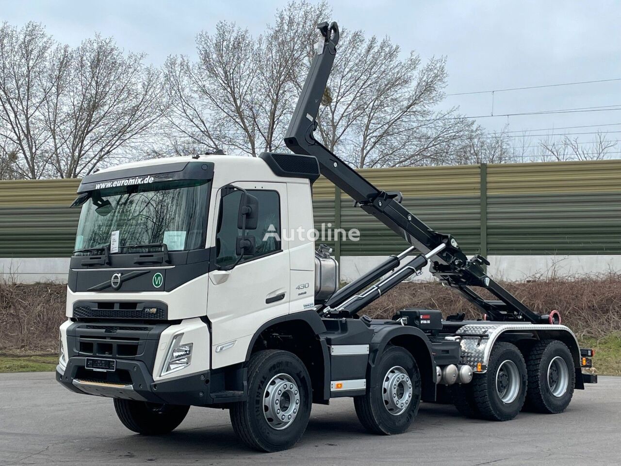 Camion cu cârlig Volvo FMX 460 8x4 Hiab MultLift Abrollkipper Euro6e nou - Autoline