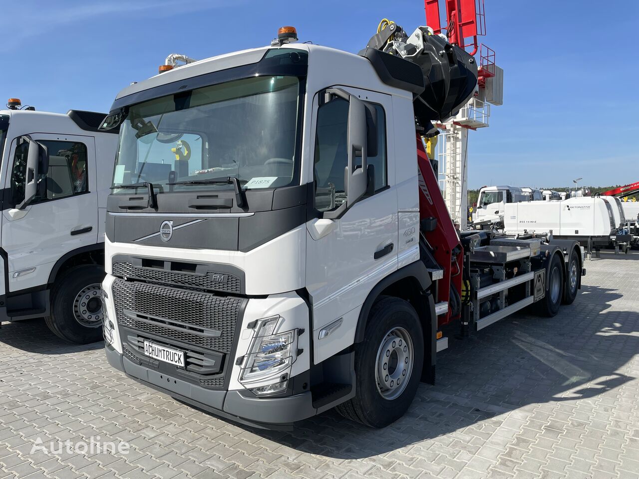 new Volvo FMX 460 + PENZ 15Z9 hook lift truck