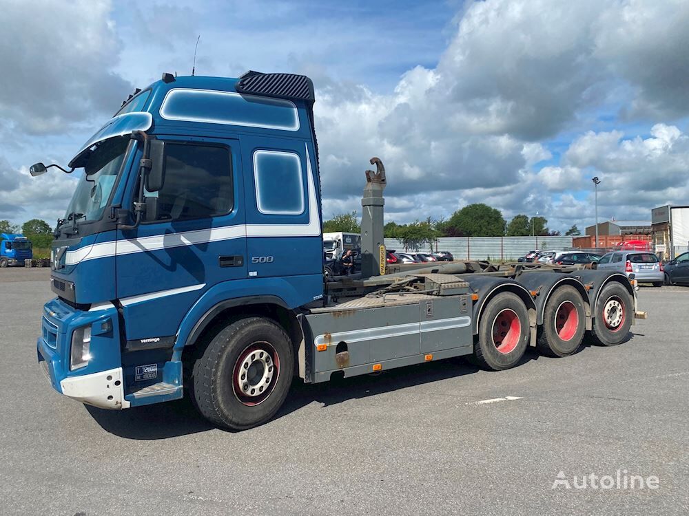 Volvo FMX 500 hook lift truck