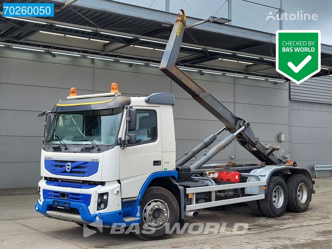 شاحنة ذات الخطاف Volvo FMX 6X2 VEB Marrel 20Tons Liftachse Euro 5