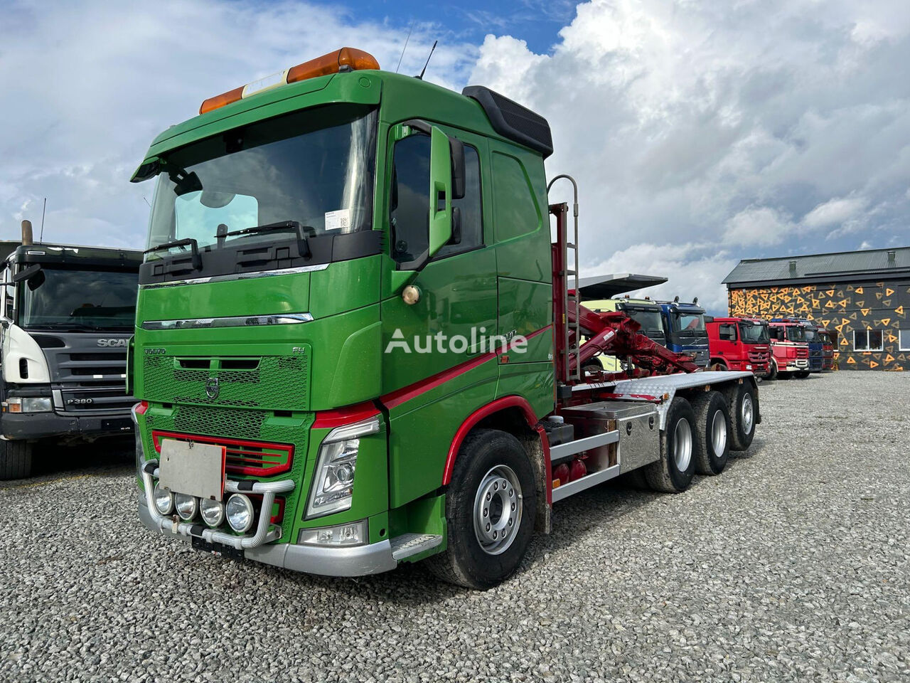 camion cu cârlig Volvo Hiab XR 24 ton / Euro 6 / TULOSSA