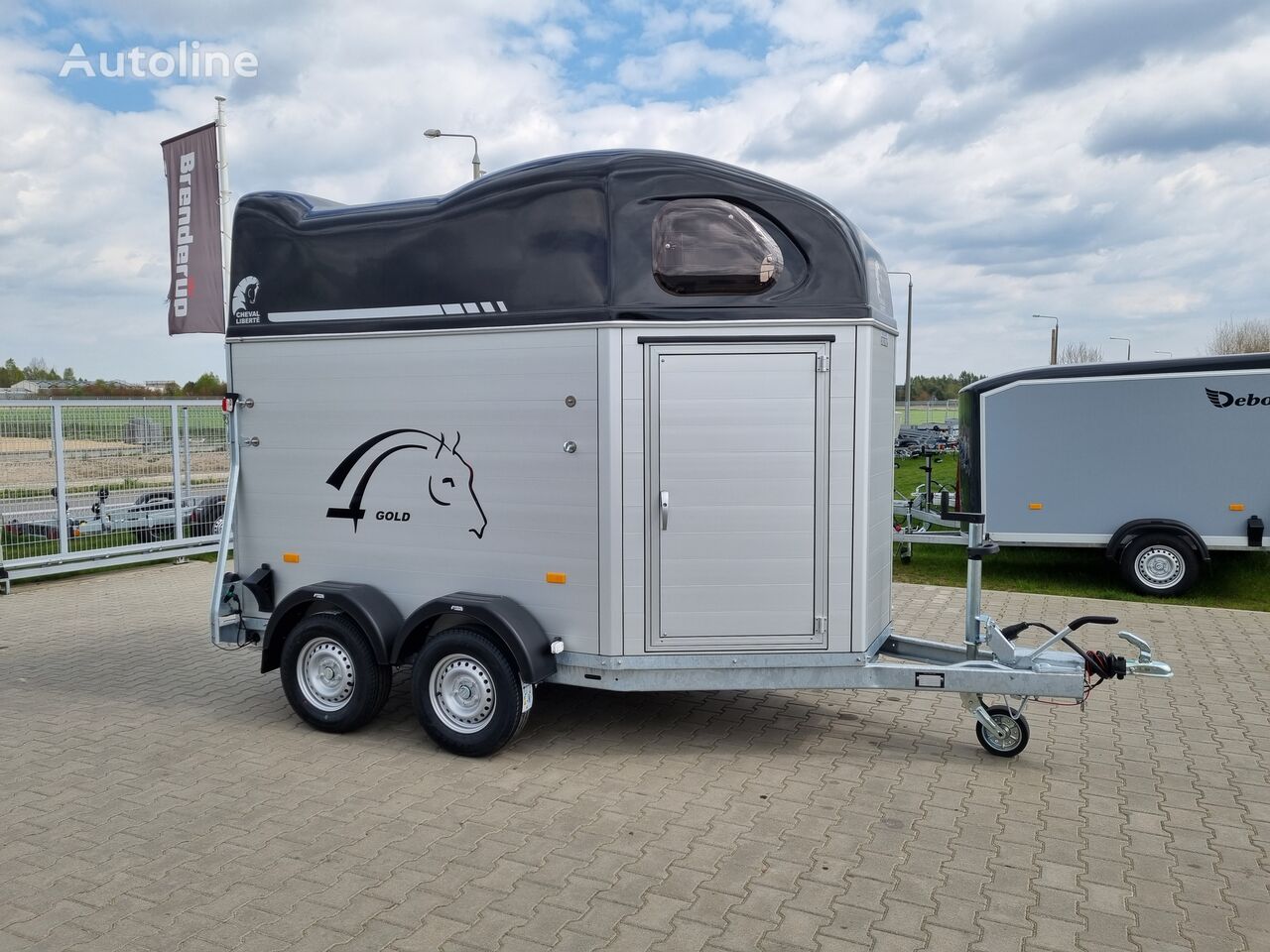 nieuw Cheval Liberté Gold First Alu for two horses with tack room 2000 kg GVW trailer paardenaanhangwagen