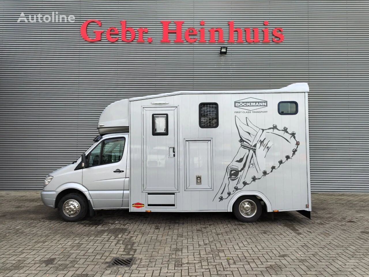 Mercedes-Benz Sprinter 515 CDI Böckmann Horsetruck 24.500 KM Topcondition! transportador de caballos