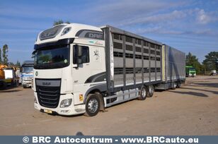 DAF XF 460 FAR  hästlastbil + hästtrailer