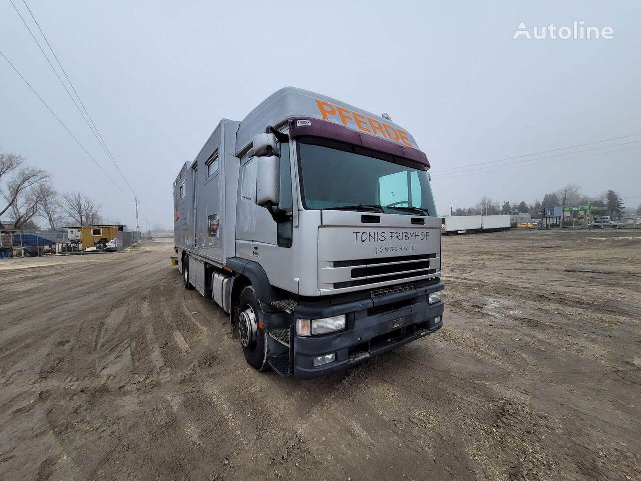 camion chevaux IVECO Eurocargo 190 E 38 - 4 horses transporter