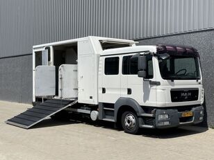 MAN TGL 8.180 / Paardenwagen / Only 97.298 km / Ex Overheid / Euro5  馬運車