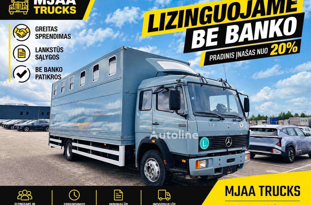 Грузовик коневоз Mercedes-Benz 1120 - Autoline