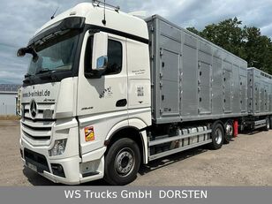 вантажівка коневоз Mercedes-Benz Actros 2545 L BDF Menke Einstock "Neu" Mehrfach