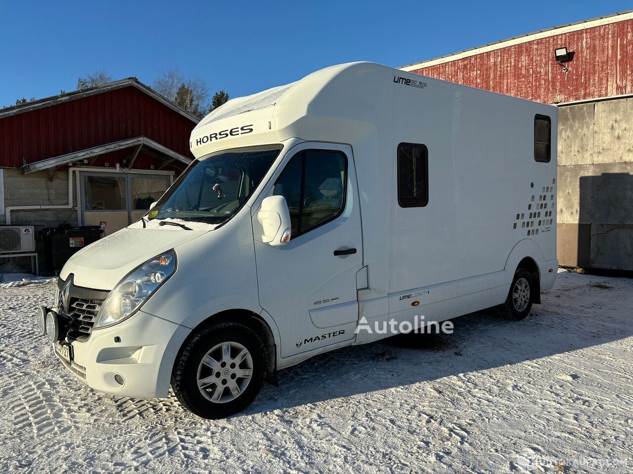 Renault Master Umesläp Pferdetransporter LKW