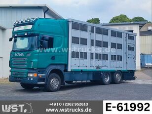 Scania R 440 Topline KABA 3 Stock Hubdach horse truck