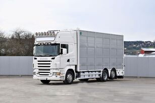 Scania R 500 TIERTRANSPORTWAGEN 7,10m / 4STOCK camión para caballos