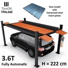 новый подъемник четырехстоечный TyreON TPAL36E 4 post parking lift- 3.6T - Liftingheight 222 cm - 480 c