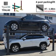 новый подъемник четырехстоечный TyreON TPAL40 mobile 4 post parking lift for car - 4T - Height 188 cm -