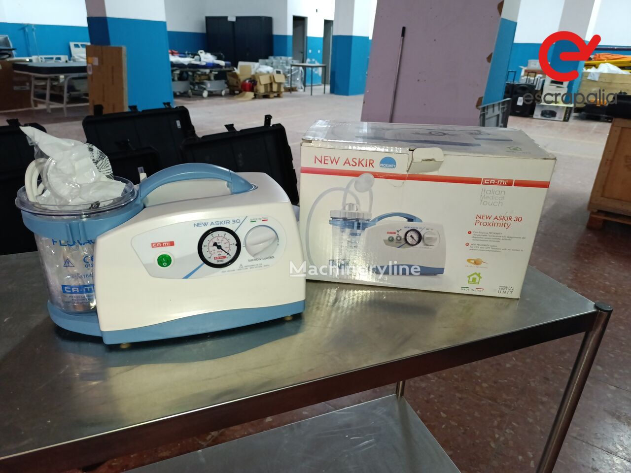 جهاز مخصص للأذن والأنف والحنجرة New Askir 30 Aspirador de secreciones - Machineryline