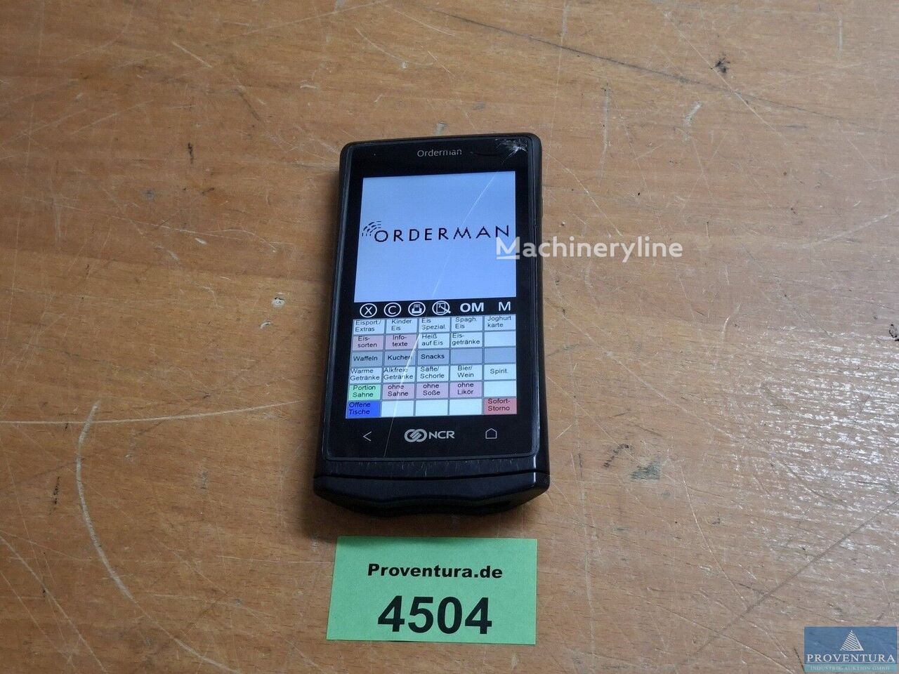 Handheld NCR Orderman5 POS-Ausstattung - Machineryline