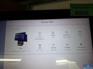 PC-System aus ehemaligem Kassenarbeitsplatz SUNMI T2S POS-Ausstattung