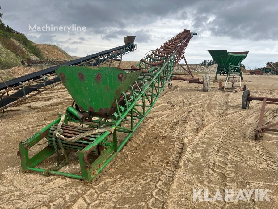 Trandportørbånd Kjellerup med undervogn og drejelige agricultural conveyor for sale | Machineryline AU Trandportørbånd Kjellerup med undervogn og drejelige agricultural conveyor - Machineryline