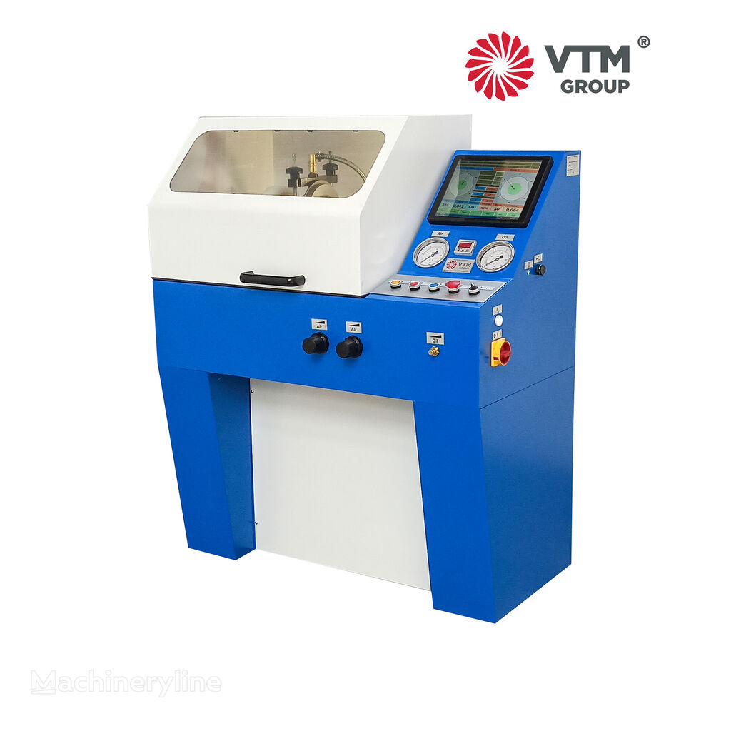 new VTM Group DBST-20 turbocharger cartridge balancing machine