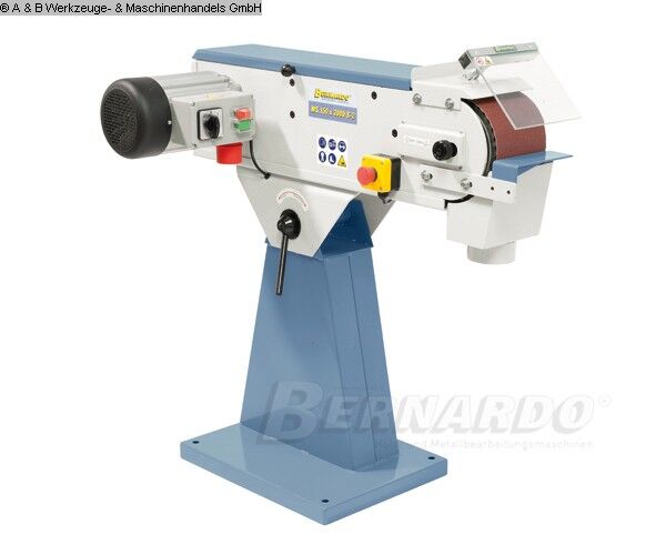 new Bernardo MS 75 x 2000 S-2 belt grinding machine