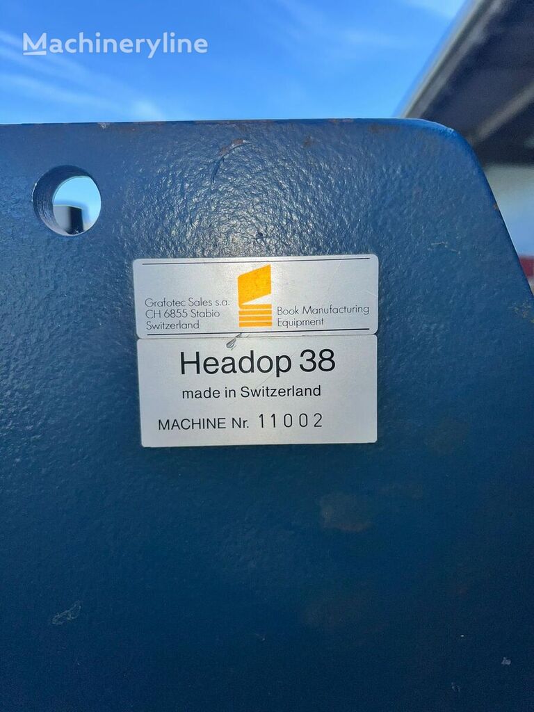 Headop Feeder 38 binding machine