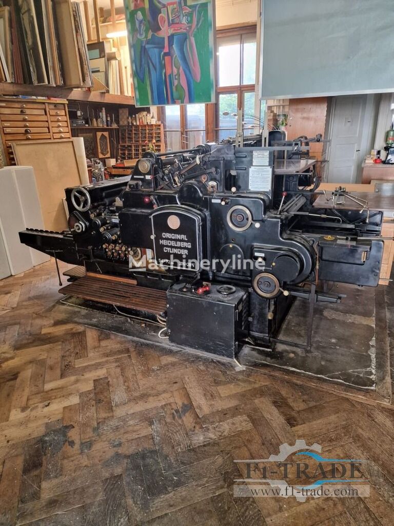 Cylinder Heidelberg S book press